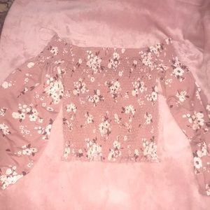Selling a pink shirt